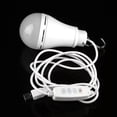 TUMALL USB LED Light 5V 5/6/10W Portable Bulb Dimmable For Camping