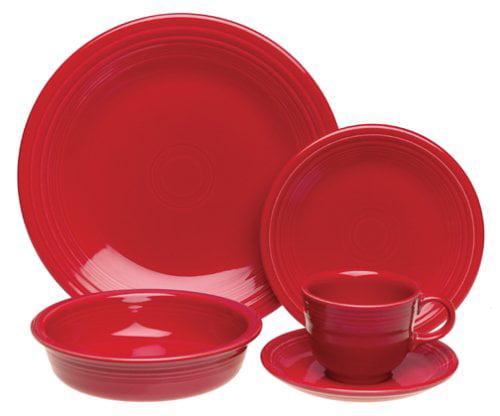12pc Fiestaware Colorful Ceramic Saucer Plates