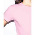 thumbnail image 2 of T-shirt en Jersey Fin pour Femmes, m, Rose, 2 of 3