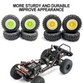 thumbnail image 3 of ZheElen RCGOFOLLOW 1/24 Plastic Wear-resistant Wheel Rims Tyre RC Upgrade Part Rc Wheel Rims Tyre For ECX Barrage RC Car Part Golden, 3 of 6