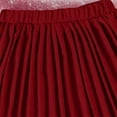 thumbnail image 5 of KyCheLot Girl's Skirt Set School Uniform Short Sleeve Buttons Collared Tops with Pleated Skirts 2 Piece Outfits 2-8 Years, 5 of 6