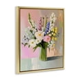 thumbnail image 2 of Stupell Industries Cottage Glass Vase with Spring Blooms Gold Floating Frame Canvas Art, 17 x 21, by The Prints Vibe, 2 of 8