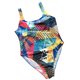 thumbnail image 2 of Greeniant Traje de baño de sin mangas con espalda abierta y estampado de graffiti para mujer Traje de baño Vistoso 4XL Greeniant OD001445-08, 2 of 6