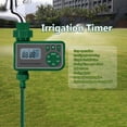 thumbnail image 2 of Intelligent Water Irrigation Controller with LCD Screen Digital Display Garden Irrigation Timer Battery Operated Automatic, 2 of 8
