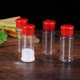 thumbnail image 2 of EeaseMX 30 botellas de plástico para condimentos, dispensadores de especias, pimenteros, saleros para barbacoa y cocina (rojo), 2 of 7