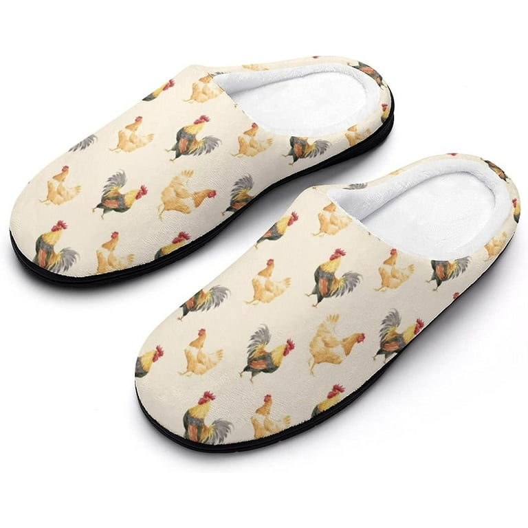 Rooster slippers on sale