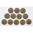 thumbnail image 6 of IBA Indianbeautifulart Brown 1 Inch Buttons For Sewing Fancy Buttons For Crafts 2 Hole Dot & Floral Artistic Shirting Scrapbooking Canvas Buttons Pack Of 50, 6 of 7