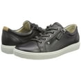 thumbnail image 7 of ECCO Women's Soft 7 Low Side Zip Sneaker, Black Dark Shadow Metallic, 12-12.5, 7 of 7