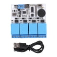 thumbnail image 2 of Voice Recognition Relay, US516P6 Chip Type C Interface 5.08mm Screw Wiring Socket Speech Recognition Relay Audio Relay for Smart Appliance, 2 of 7