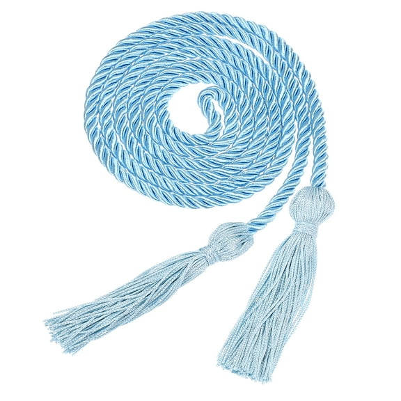 Uxcell 2025 Tassel Graduation 67 Inch Long Honor Braided Graduation Cords Sky Blue Pack of 1