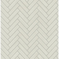 Stacy Garcia Home Herringbone Inlay Peel and Stick Wallpaper
