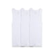 thumbnail image 1 of Camiseta Fruit of the Loom para Niño, Atletica de Algodón Sustentable, Blanco, 3 Piezas, Talla M, 1 of 4