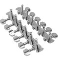 thumbnail image 2 of Yootones Clavijas de afinación de metal para guitarra de 12 cuerdas Clavijas de afinación Afinadores 6R6L 1:14 Compatible con guitarras acústicas de 12 cuerdas Cromadas, 2 of 5