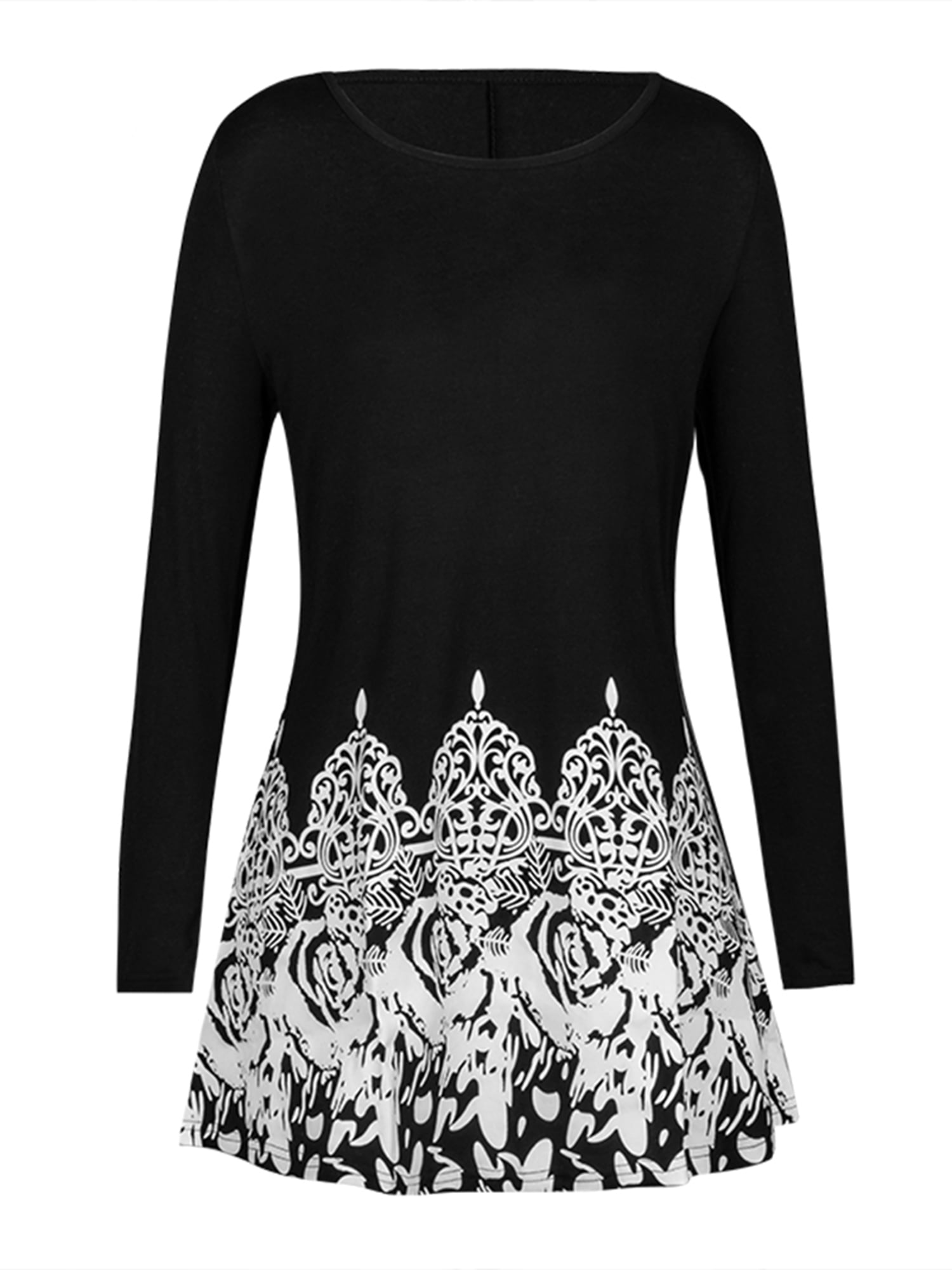 dressy black tunic