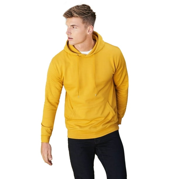 Awdis Sudadera para Hombre Amarillo Mostaza Awdis UTRW7955 mustardyellow Walmart en linea