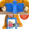 thumbnail image 4 of Case for Galaxy Tab A 8.0 2019, T290 T295 T297 Case,Light Weight Shock Proof Handle Friendly Convertible Stand Protective Monkey Kids Case for Samsung Galaxy Tab A 8.0 inch 2019,Blue, 4 of 7