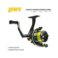 thumbnail image 3 of Lew's Crappie Thunder Jig/Troll Spinning Reel and Fishing Rod Combo, 9-Foot 2-Piece Rod, Size 75 Reel, Green, 3 of 5