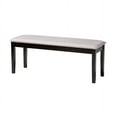 thumbnail image 4 of Baxton Studio Genesis Gray Fabric and Dark Brown Wood 6-Piece Dining Set, 4 of 7