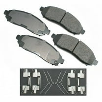 Disc Brake Pad Set Fits select: 2005-2020,2022-2023 NISSAN FRONTIER