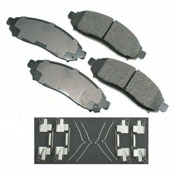 Disc Brake Pad Set Fits select: 2005-2020,2022-2023 NISSAN FRONTIER