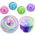 thumbnail image 1 of Mixed Fluffy Floam Slime Stretchy, Soft Clay Toys Non-Toxic For Children And Adults, 1 of 7