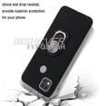 thumbnail image 5 of For CAT S75 Back Case Finger Ring Soft TPU Silicone Case For Motorola Defy 2 6.58 inches Bracket Phone Cover Black TPU C Blue For CAT S75, 5 of 5