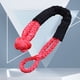 thumbnail image 4 of Cuerda Cinta para Remolque Coche Gancho en Forma U 38000 Libras Correa SUV ATV () Rojo, 4 of 5