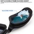 thumbnail image 5 of Deago Swimming Goggles for Men Women Adult Swim Goggles Anti Fog Anti UV No Leaking with Ear Plug, 5 of 9