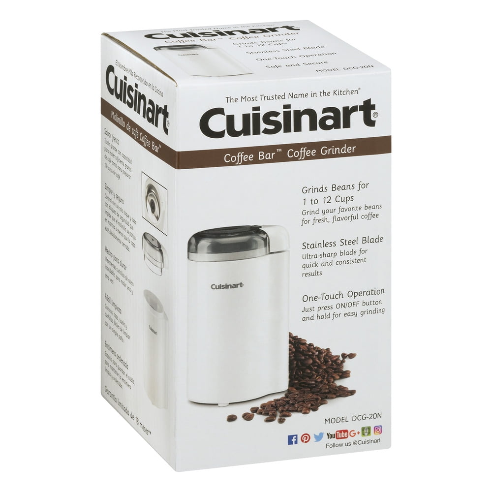 CUISINART COFFEE Spice Grinder DCG-20N Electric BLACK 2.5 oz