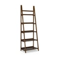 thumbnail image 4 of Linon Charlotte Bookcase, Brown, 5 Shelves, 72 inches Tall, 4 of 10