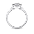 thumbnail image 2 of Platinum Round Cut Diamond Solitaire Ring 0.50 cttw. (G-H Color, SI Clarity) Size 10, 2 of 2
