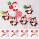 thumbnail image 4 of Yuarrent 50 Uds. Tarjeta de decoración de dulces tema de Navidad adorno de dulces tarjetas de papel decoración de fiestas y vacaciones Kits de decoración para fiestas muñeco de nieve, 4 of 6