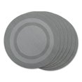 thumbnail image 1 of Set de 6 Individuales Redondos DII de PVC Gris 35 cm, 1 of 7