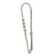 thumbnail image 4 of Bohemian Macrame Crossbody Shoulder Strap Daisy Flower Woven Cell Phone Lanyards Light Blue, 4 of 8