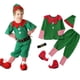 thumbnail image 1 of Disfraz familiar de elfo navideño, traje de juego de rol, disfraz de Papá Noel verde, disfraz de fiesta elegante de Halloween para hombres, mujeres, niñas y niños, 1 of 5