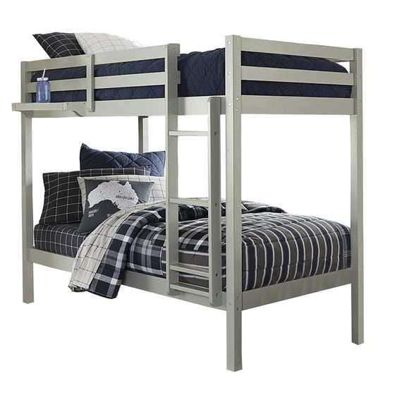 Hilale Caspian Twin Over Bunk With Hanging Nightstand Hilale Caspian Twin Over Bunk With Hanging Nightstand Com