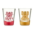 Father’s Day Shot Glass Set, 4 Pieces, by Way To Celebrate