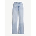 thumbnail image 6 of Free Assembly Women's High Rise 70’S Full Wide Leg Straight Jeans, 6 of 6