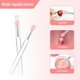 thumbnail image 2 of Deally 6 Pcs Reusable Silicone Lip Applicators Smooth Lip Gloss Wand Set for Precise Lipstick and Lip Mask Application Easy to Clean, 2 of 8