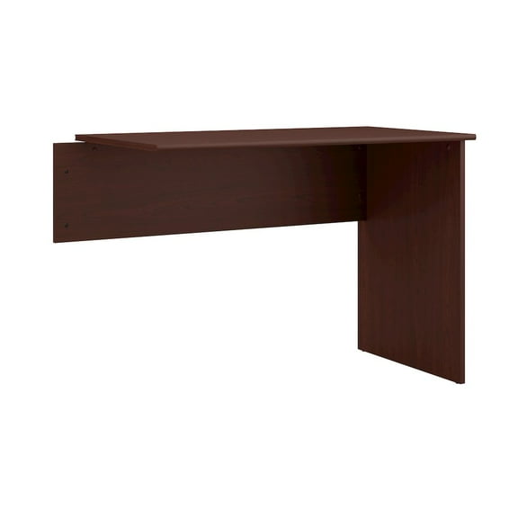 Bush Furniture Cabot Engineered Wood 42W Shell Desk Return in Harvest Cherry