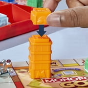 Monopoly GO! Board Game, Inspired by the Popular Mobile Board Game, 15 Mins., Family Games, Ages 8+