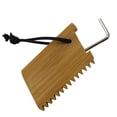 thumbnail image 3 of Bamboo Surfing Wax Box Holder with Surf Fin Allen Key (Wax Box+Surf Comb), 3 of 3