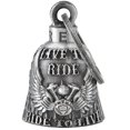 thumbnail image 2 of Motorcycle Bell for Bikers Women Men W/ Hanger, Biker Bell for Riders, Good Luck Riding Bell Moto Accessories, 2 of 4