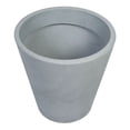 thumbnail image 3 of maceta 18" plástico imperial gris (139235), 3 of 6