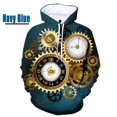 thumbnail image 3 of Sudadera con capucha con estampado 3D de engranajes mecánicos, sudadera de manga larga de gran tamaño, chándales casuales para hombre, sudaderas de mujer, 3 of 5
