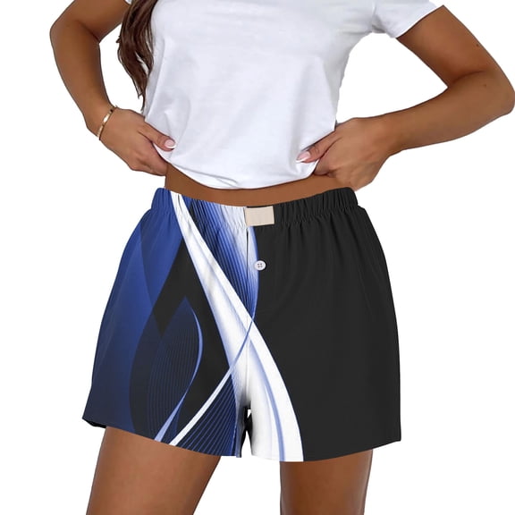 Womens Pants ZHUGeLI Casual Spring And Summer Comfortable Elastic Waist Women Bottom New Fashion Print Short Pants Casual Women's Pants Women's Skirt Pants August