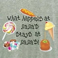 thumbnail image 3 of CafePress - What Happens At Nana's... - Women's Nightshirt, 3 of 4