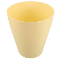 MLINS Modern Plastic Trash Can Office Waste Basket Kitchen Garbage Bin Container Basket For Bedroom Bathroom Living Room Home Use
