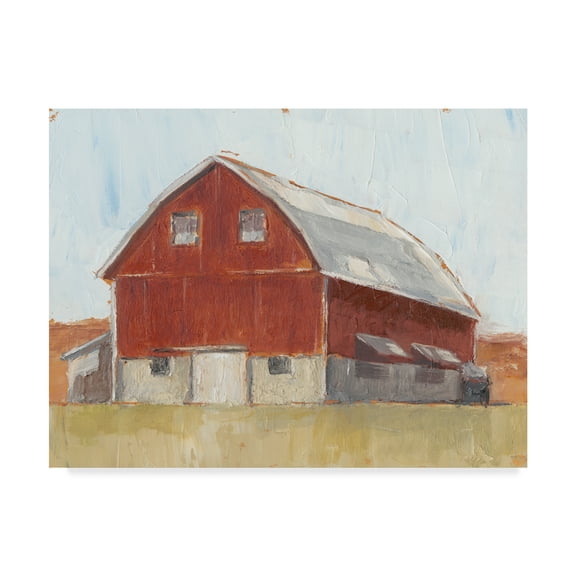 Trademark Fine Art 'Rustic Red Barn II' Canvas Art by Ethan Harper
