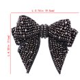 thumbnail image 3 of 1 Pair Shoe Clips Bowknot Rhinestones Shoe Embellishments Shoe Decorations, 3 of 9
